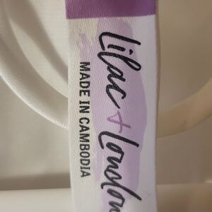 Lilac + London White and Purple Top